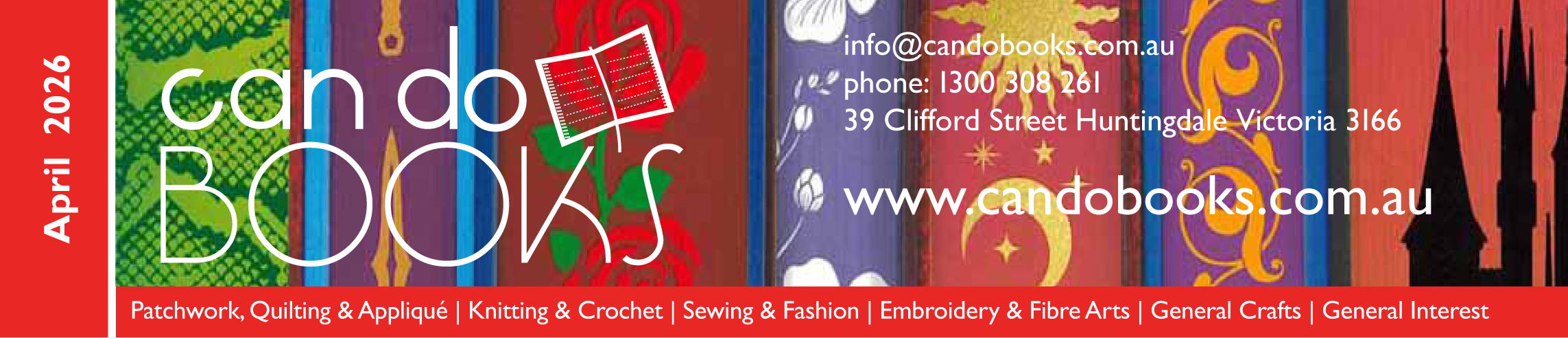 April 2026 Craft Sale Banner